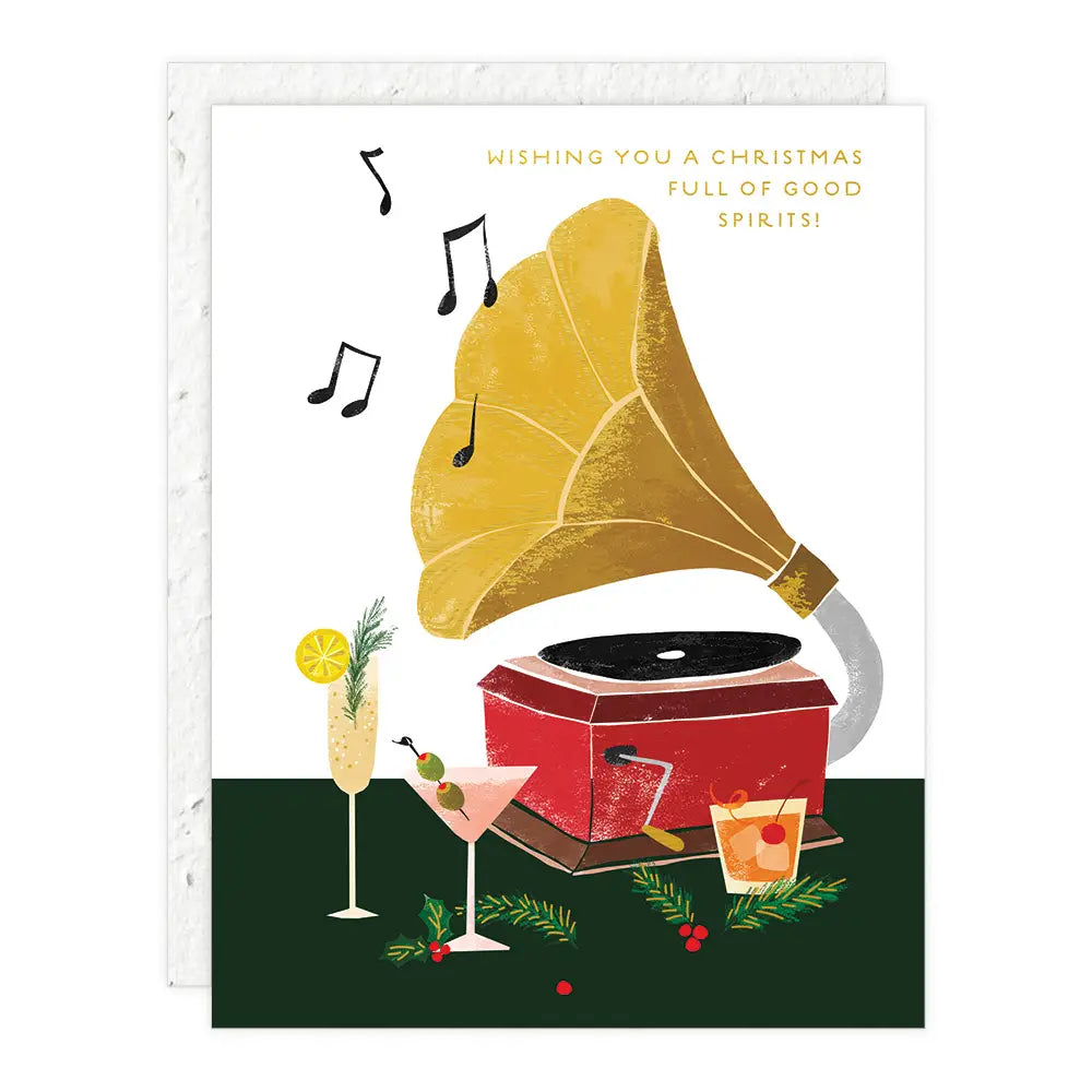 Swingin' Christmas Holiday Card