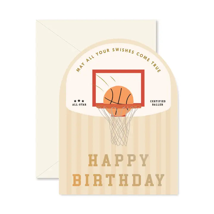 Baller Birthday Arch Greeting Card