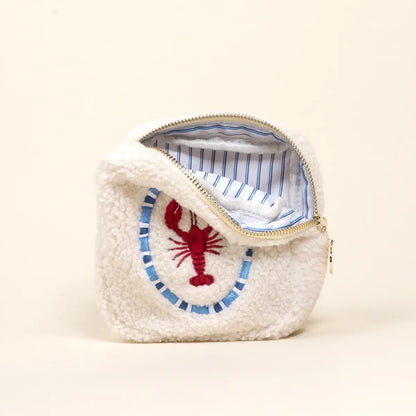 Lobster Square Teddy Pouch