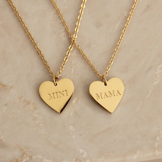 Mama Heart Necklace