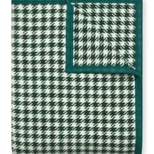 Load image into Gallery viewer, ChappyWrap Houndstooth Evergreen Blanket
