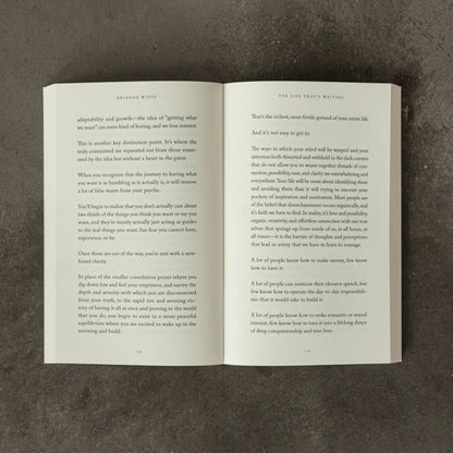 The Life That's Waiting Book