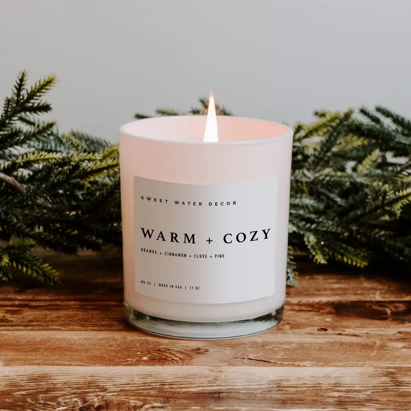 Warm & Cozy Soy Candle