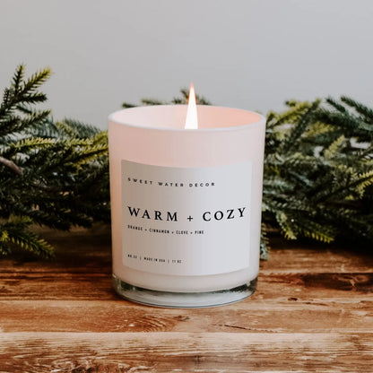 Warm & Cozy Soy Candle