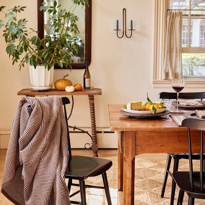 ChappyWrap Harborview Herringbone Chocolate Blanket