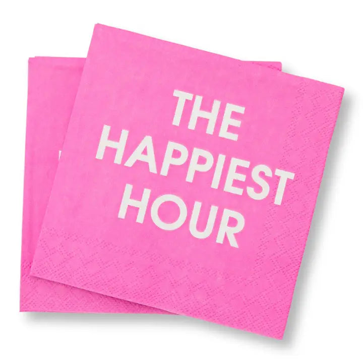 The Happiest Hour Cocktail Napkins