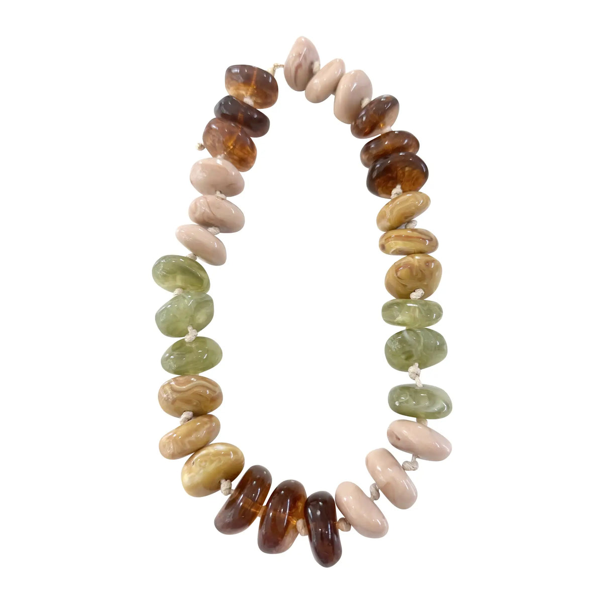 Delray Chunky Beaded Necklace