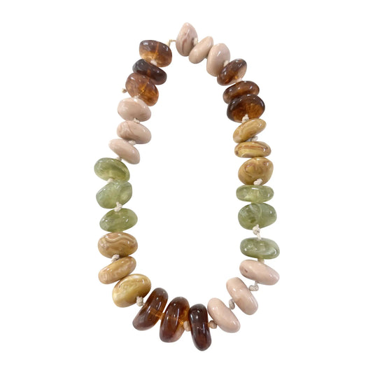 Delray Chunky Beaded Necklace