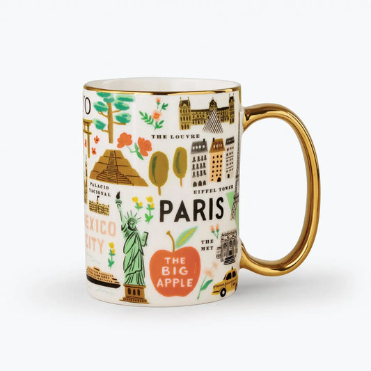 Bon Voyage Porcelain Mug