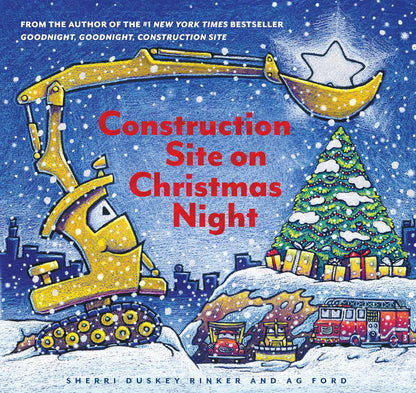 Construction Site on Christmas Night Book