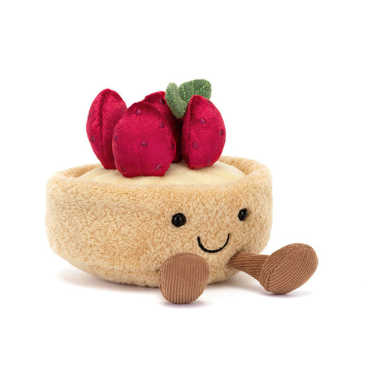 Amuseables Fleurette Tarte Aux Fraises Jellycat