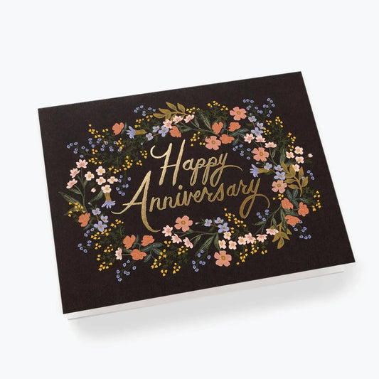 Anniversary Wreath Card