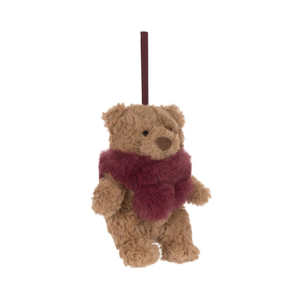 Bartholomew Bear Winter Warmer Decoration Jellycat