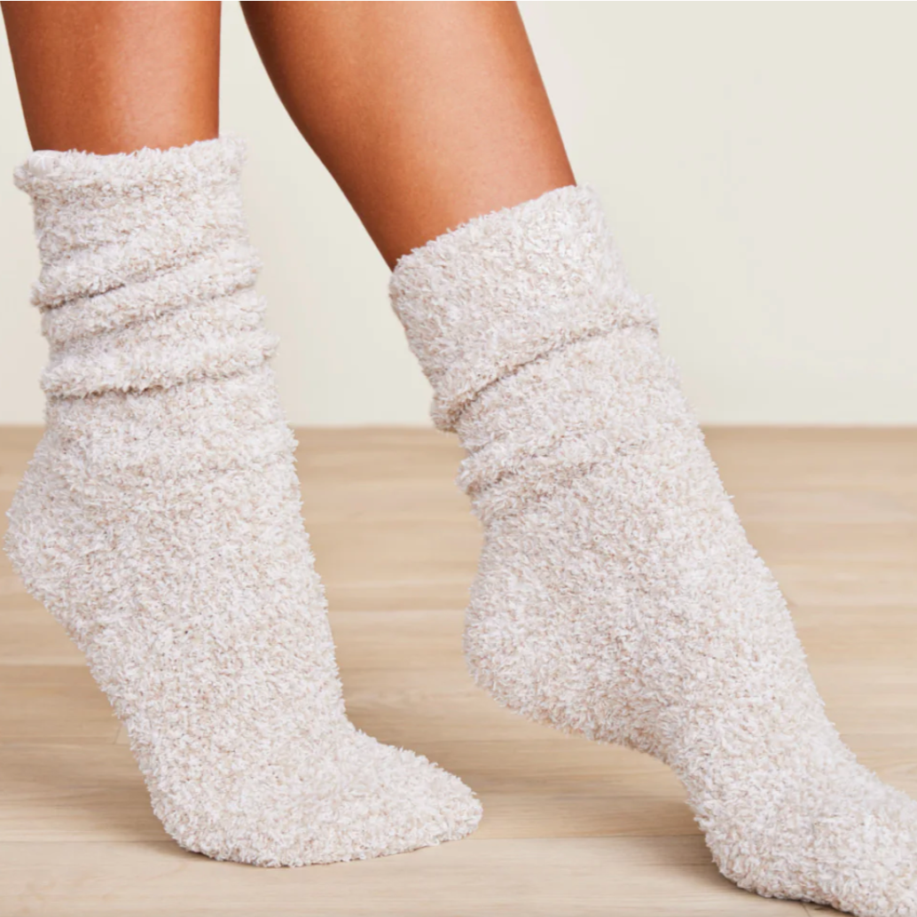 Barefoot Dreams CozyChic Heathered Socks