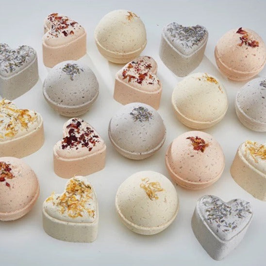 Potager Heart Bath Bombs