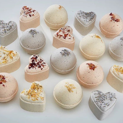 Potager Heart Bath Bombs