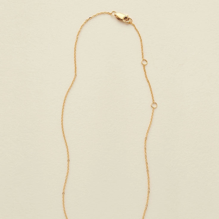 Gold Filled Birth Flower Necklaces