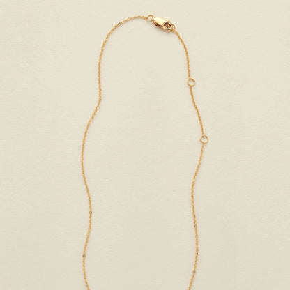 Gold Filled Birth Flower Necklaces
