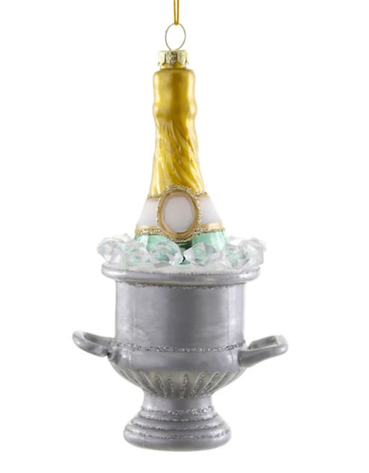 Champagne On Ice Ornament
