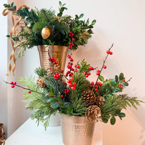 Fresh Holiday and Christmas Arrangements