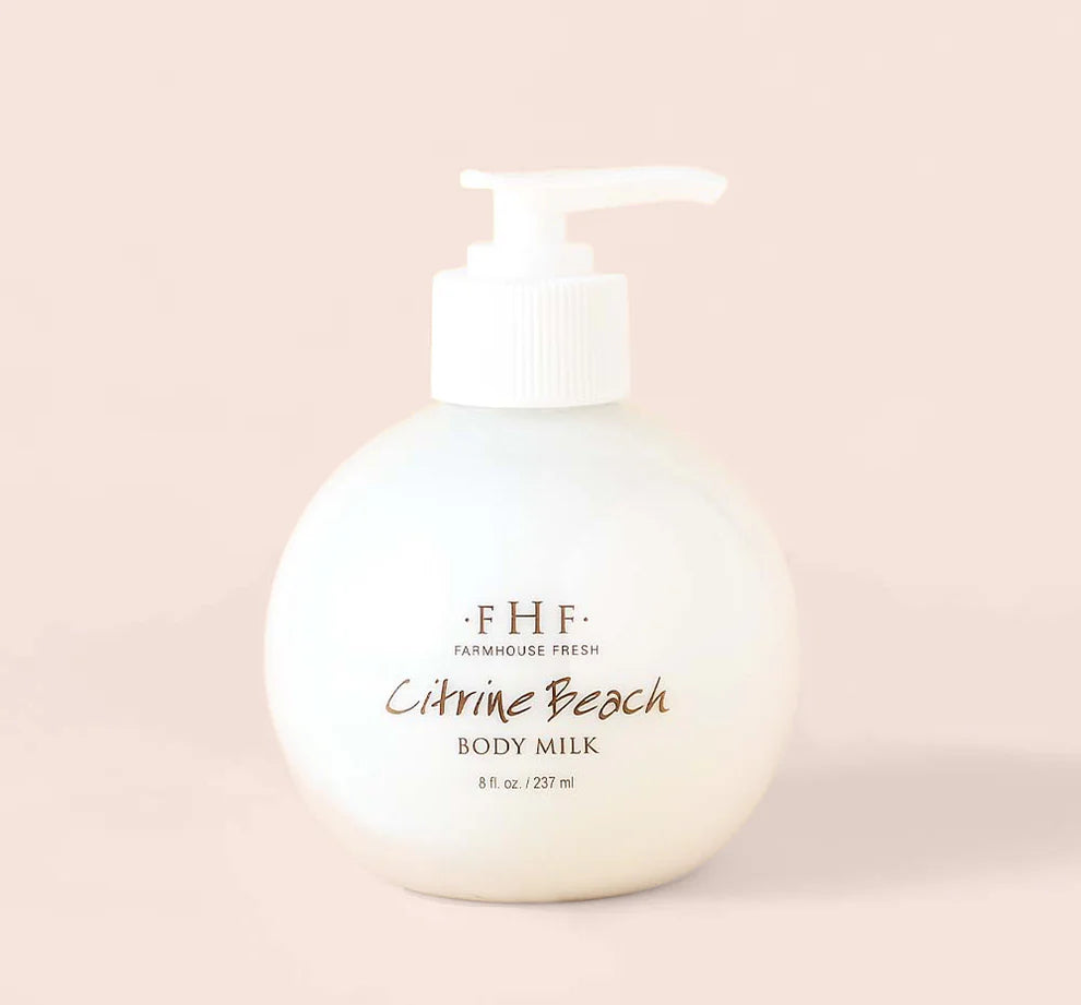 Citrine Beach Body Milk - Pump Top 8oz