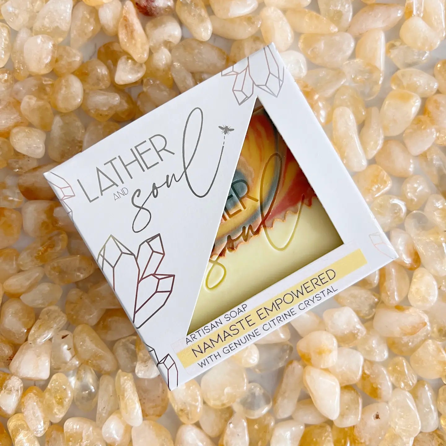 Crystal Soap - Namaste Empowered | Citrine