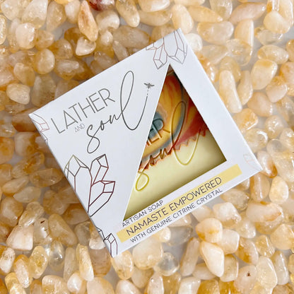 Crystal Soap - Namaste Empowered | Citrine