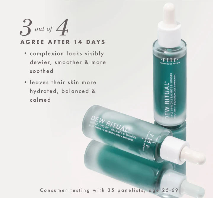 Dew Ritual Triple Lipid Facial Oil