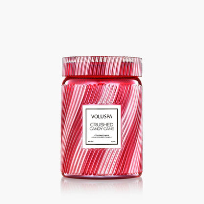 Voluspa Crushed Candy Cane Candle Collection