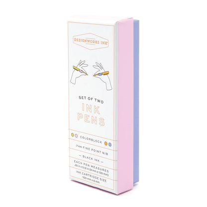 Color Block Pen Sets