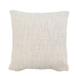 18" Stonewashed Silk & Cotton Pillow