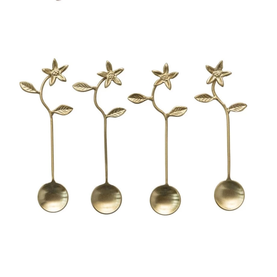 Clematis Floral Spoon Set