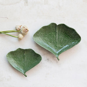 Ginko Leaf Plates