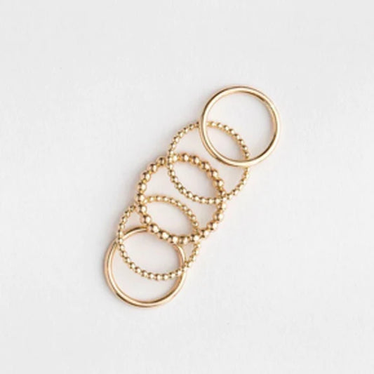 Stack on enewton Rings