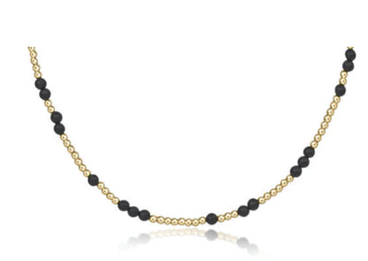 Enewton Gemstone Bracelet Collection - Matte Onyx