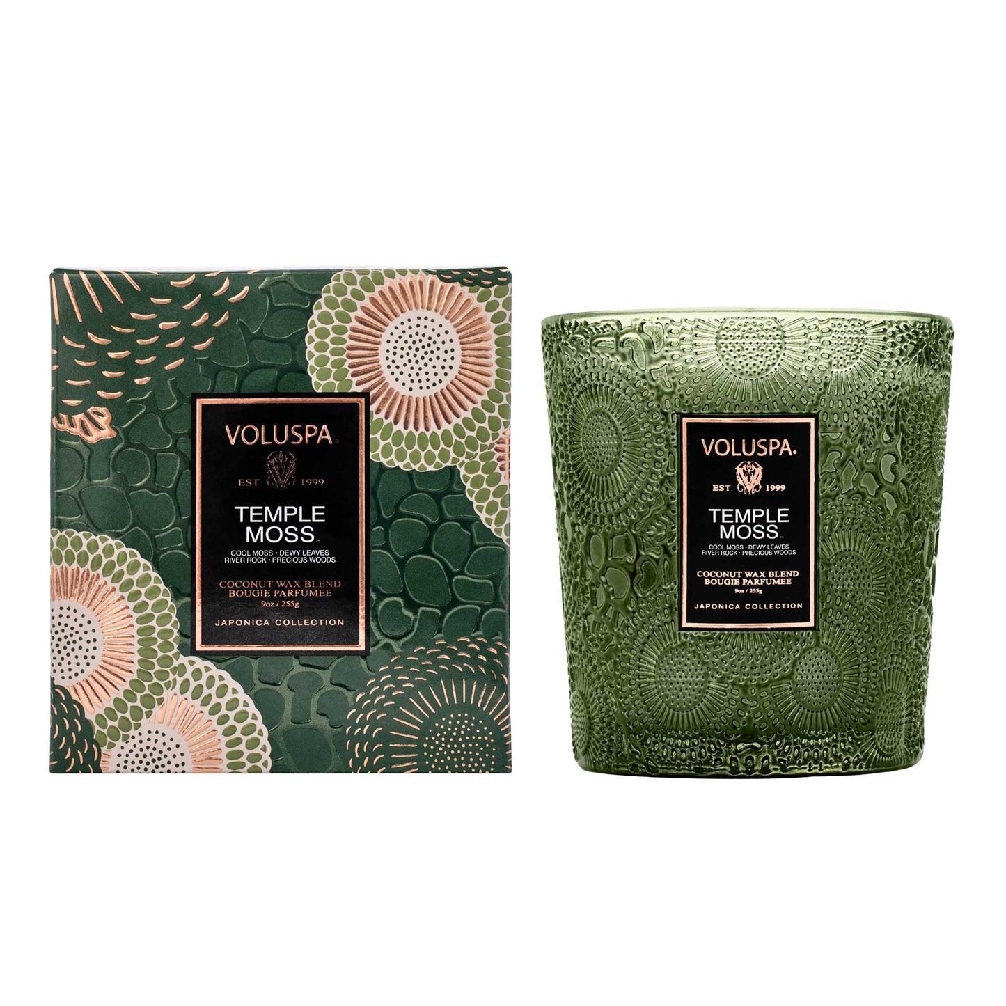Voluspa Temple Moss Candles