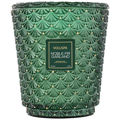Voluspa Noble Fir Garland Candle Collection