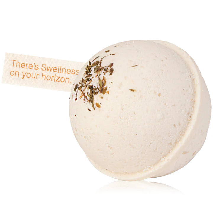 Rosemary-Mint Hemp-Infused Large Fizzing Bath Soak with Swellness® Fortune