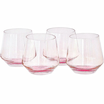 Flora Stemless Glasses Set of 2