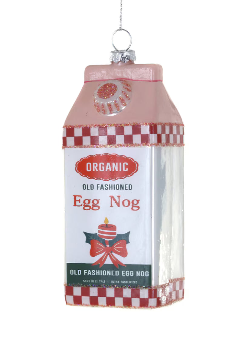 Organic Eggnog Ornament