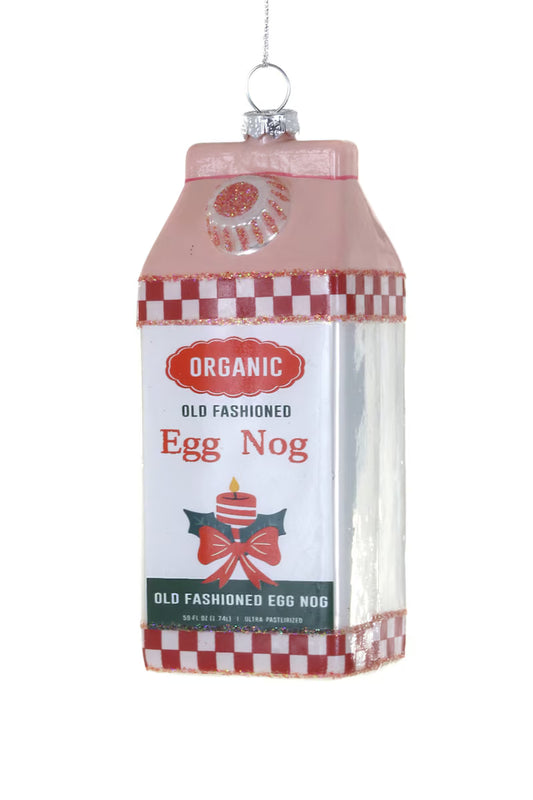 Organic Eggnog Ornament