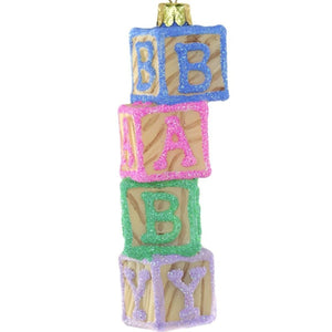 Baby Blocks Ornament