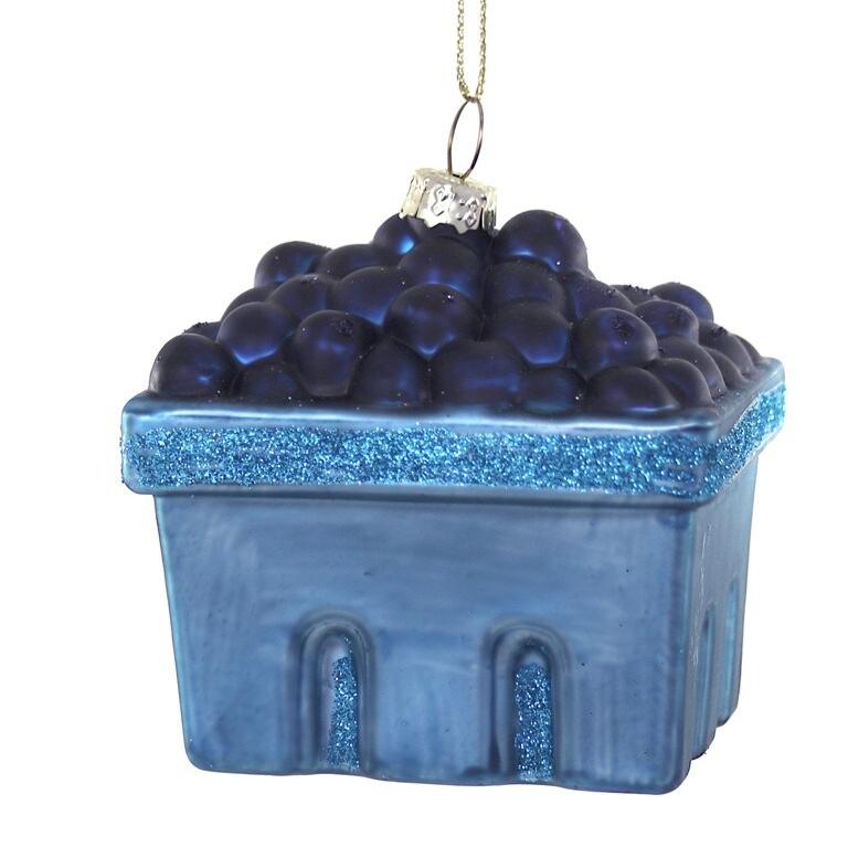 Farmstand Blueberries Ornament