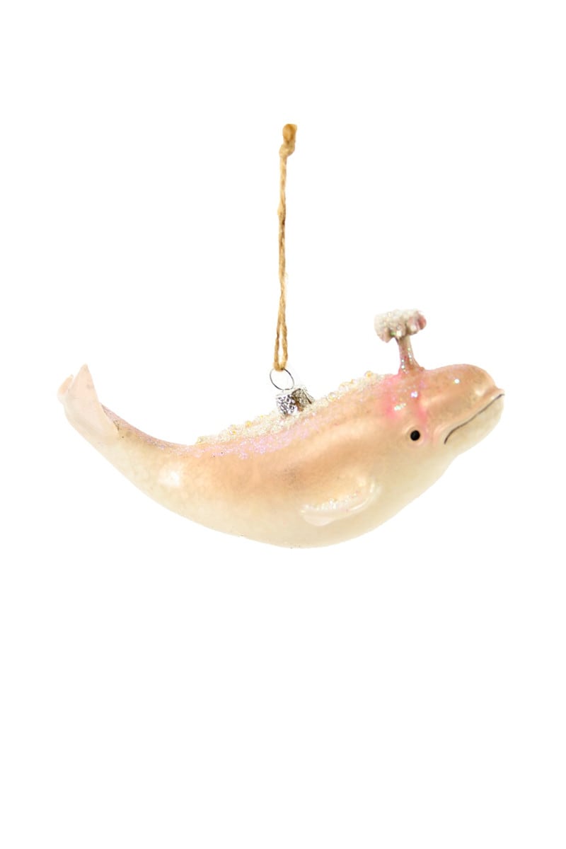 Beluga Whale Ornament