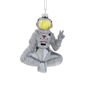 Peace Out Astronaut Ornament