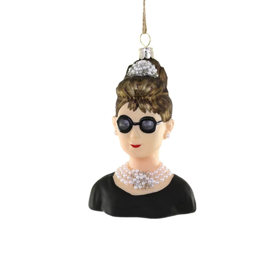 Audrey Hepburn Ornament