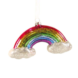 Glass Rainbow Ornament