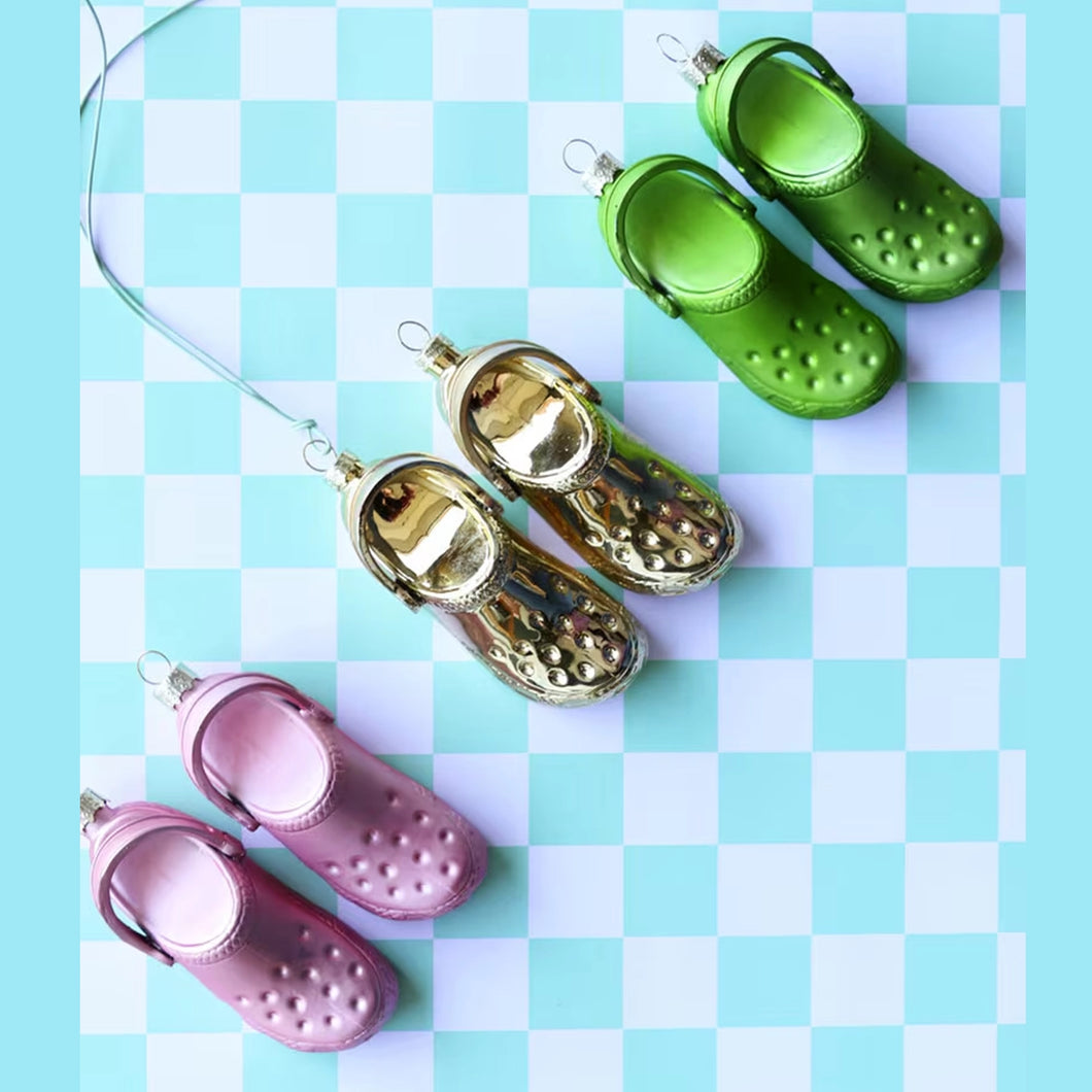 Croc Clog Ornaments