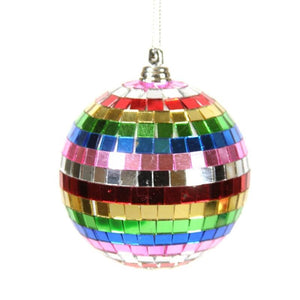 Spectrum Mirror Ball Ornaments