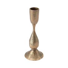 Load image into Gallery viewer, Antique Brass Hand-Forged Taper Holder
